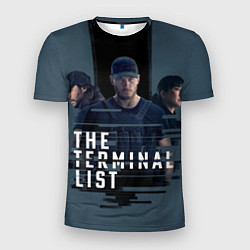 Футболка спортивная мужская The Terminal List, цвет: 3D-принт