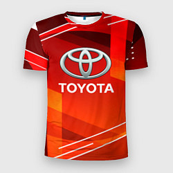 Футболка спортивная мужская Toyota Abstraction Sport, цвет: 3D-принт