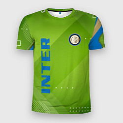 Футболка спортивная мужская Inter Поле, цвет: 3D-принт