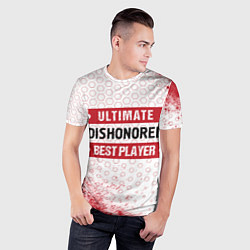 Футболка спортивная мужская Dishonored: Best Player Ultimate, цвет: 3D-принт — фото 2