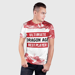 Футболка спортивная мужская Dragon Age: Best Player Ultimate, цвет: 3D-принт — фото 2
