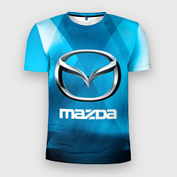 Мужская спорт-футболка Mazda - sport - абстракция