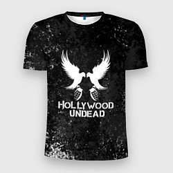 Футболка спортивная мужская Hollywood Undead - Hu, цвет: 3D-принт