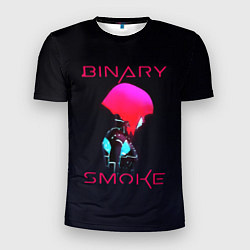 Мужская спорт-футболка Binary Smoke