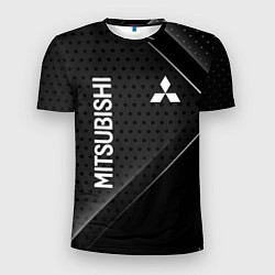 Мужская спорт-футболка Mitsubishi Карбон