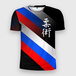 Мужская спорт-футболка Джиу-джитсу : Россия
