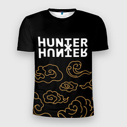 Футболка спортивная мужская Hunter x Hunter - anime clouds, цвет: 3D-принт