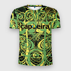 Мужская спорт-футболка Capoeira pattern