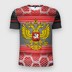 Мужская спорт-футболка Россия будущего