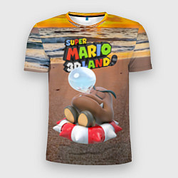 Мужская спорт-футболка Goomba - Super Mario 3D Land