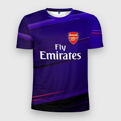 Футболка спортивная мужская Arsenal Абстракция, цвет: 3D-принт