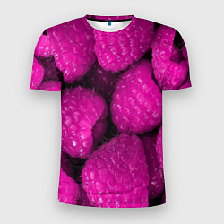 Мужская спорт-футболка Ягоды малины
