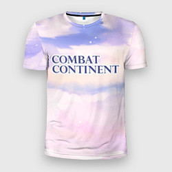 Футболка спортивная мужская Combat Continent sky clouds, цвет: 3D-принт
