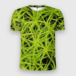 Футболка спортивная мужская Сфагнум, цвет: 3D-принт