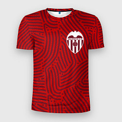 Футболка спортивная мужская Valencia отпечатки, цвет: 3D-принт