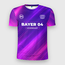 Футболка спортивная мужская Bayer 04 legendary sport grunge, цвет: 3D-принт