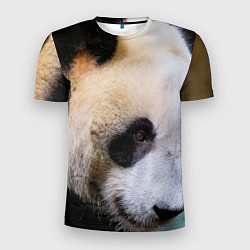 Футболка спортивная мужская Загадочная панда, цвет: 3D-принт