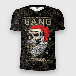 Мужская спорт-футболка We are bearded gang Merry Christmas!