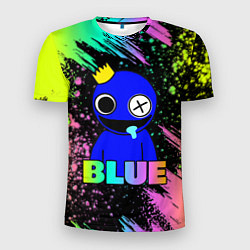 Мужская спорт-футболка Rainbow Friends - Blue