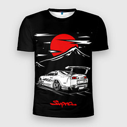 Мужская спорт-футболка Тойота супра - JDM Style