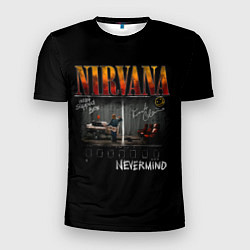 Футболка спортивная мужская Nirvana heart shaped box, цвет: 3D-принт
