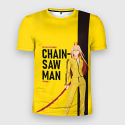 Мужская спорт-футболка Человек-бензопила - Пауэр