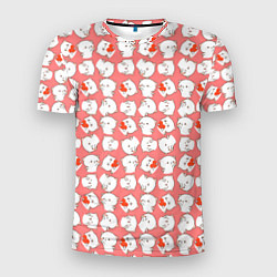 Мужская спорт-футболка Паттерн с котами