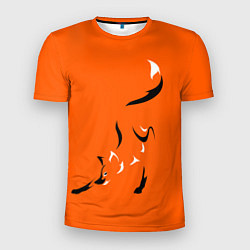 Мужская спорт-футболка Рыжая лисица