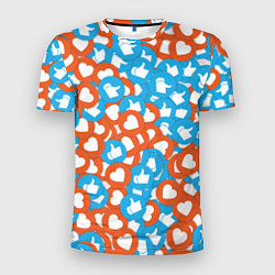 Мужская спорт-футболка Лайки