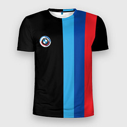 Футболка спортивная мужская BMW - м линии, цвет: 3D-принт
