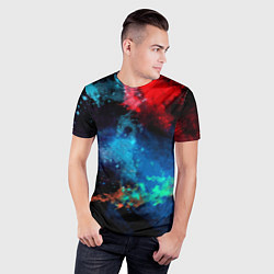 Футболка спортивная мужская Цветовая палитра, цвет: 3D-принт — фото 2