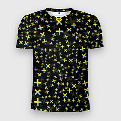 Футболка спортивная мужская TXT pattern logo, цвет: 3D-принт