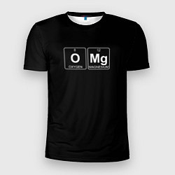 Футболка спортивная мужская OMG формула, цвет: 3D-принт