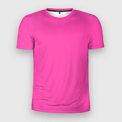 Мужская спорт-футболка Кислотный розовый