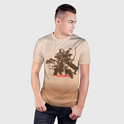 Футболка спортивная мужская Pathfinder, цвет: 3D-принт — фото 2