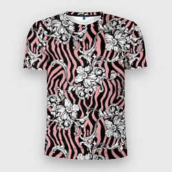 Мужская спорт-футболка Floral pattern - vanguard