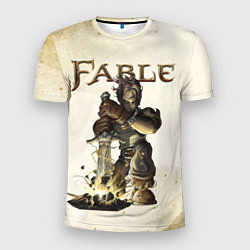 Футболка спортивная мужская Fable, цвет: 3D-принт