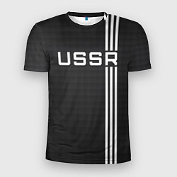 Мужская спорт-футболка USSR carbon