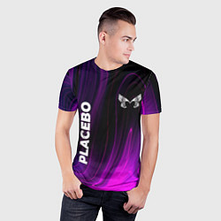Футболка спортивная мужская Placebo violet plasma, цвет: 3D-принт — фото 2