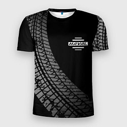 Мужская спорт-футболка Haval tire tracks