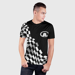 Футболка спортивная мужская Great Wall racing flag, цвет: 3D-принт — фото 2