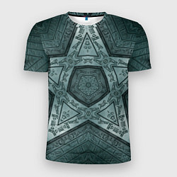 Мужская спорт-футболка Звёздочный древний набор сигилов