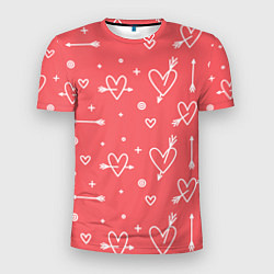 Мужская спорт-футболка Love is love