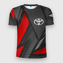 Футболка спортивная мужская Toyota sports racing, цвет: 3D-принт