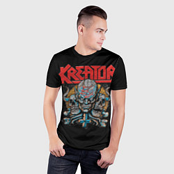 Футболка спортивная мужская Kreator - трэш-метал, цвет: 3D-принт — фото 2