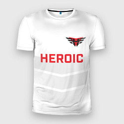 Мужская спорт-футболка Heroic white