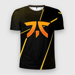 Мужская спорт-футболка Fnatic - csgo - gold edition