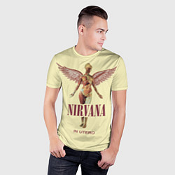 Футболка спортивная мужская Nirvana - In utero, цвет: 3D-принт — фото 2
