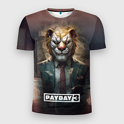 Футболка спортивная мужская Payday 3 lion, цвет: 3D-принт