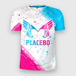 Футболка спортивная мужская Placebo neon gradient style, цвет: 3D-принт